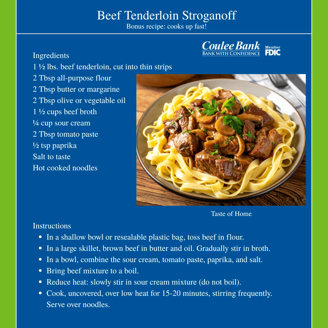 Beef Stroganoff Recipe