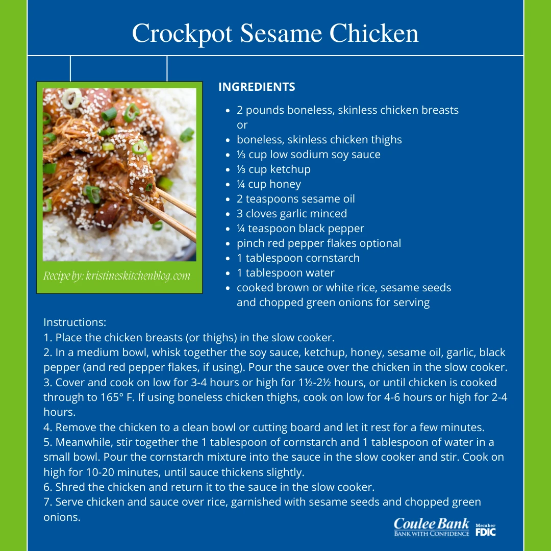 Sesame chicken recipe