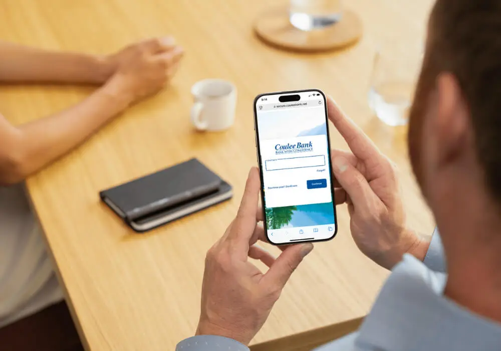 Coulee Bank is Mobile accessible