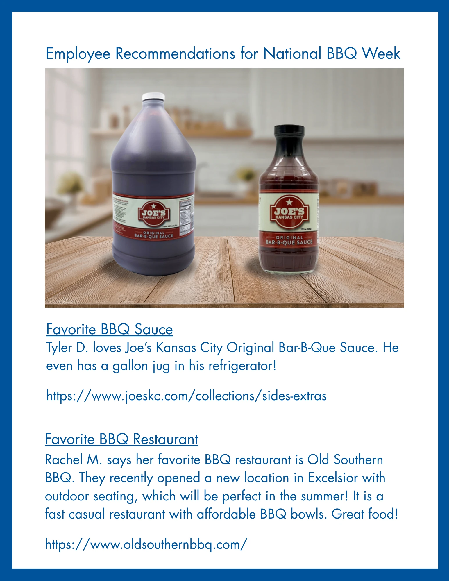 National BBQ Week Sauces and Restaurant Recommendations